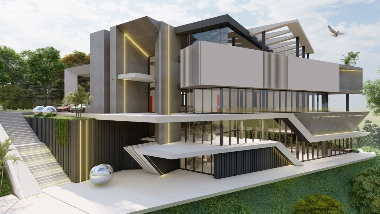 Centro de Eventos, projeto estrutural da Dalcalc