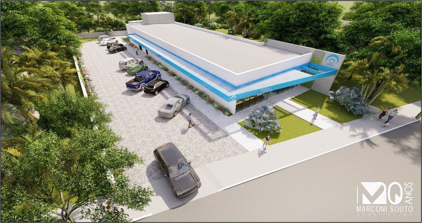 Centro de Radioterapia Itamax, projeto estrutural da Dalcalc